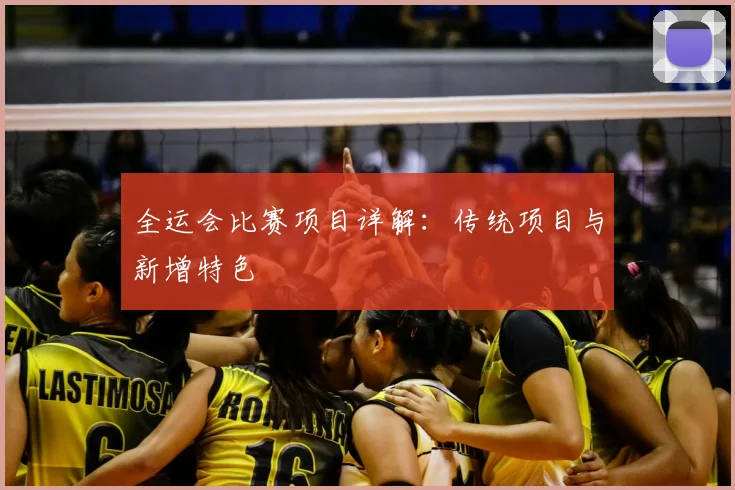 全运会比赛项目详解:传统项目与新增特色